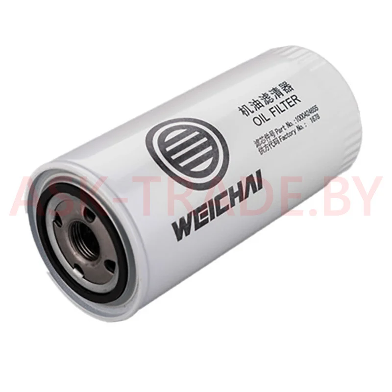 Фильтр масляный 1000428205/1000942196 "WEICHAI" А