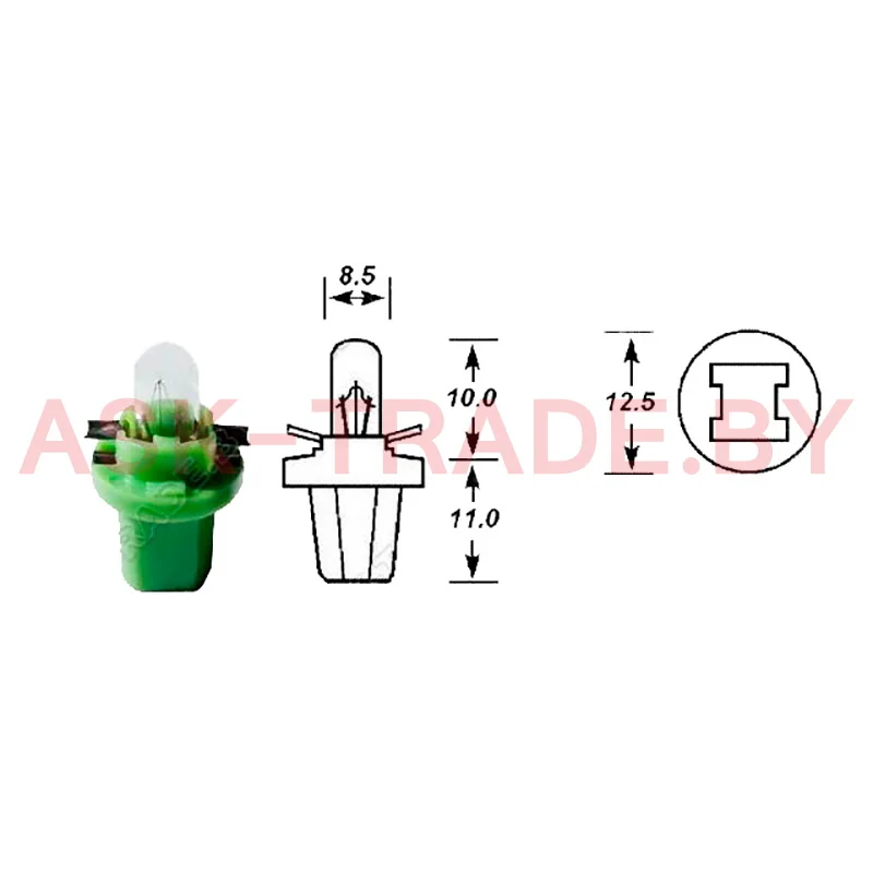 202389 24V 1,2W автолампа MFX BOSCH