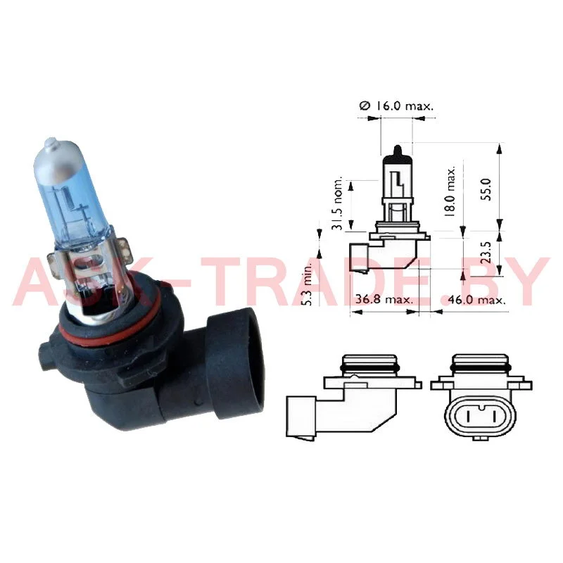 202594 12V 51W автолампа HB4