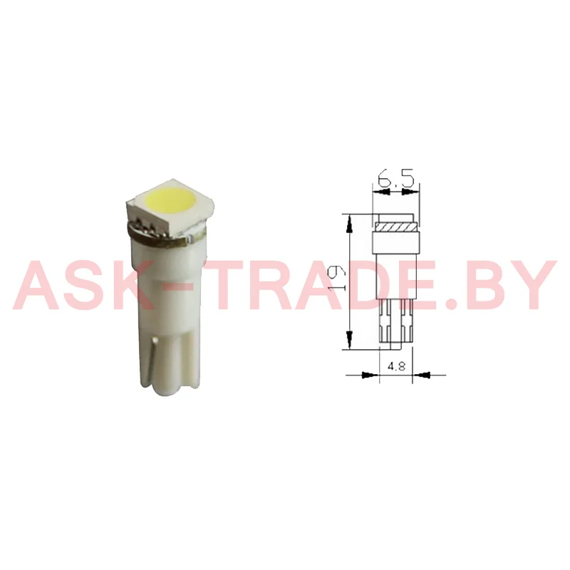 210308 24V LED автолампа W1,2W