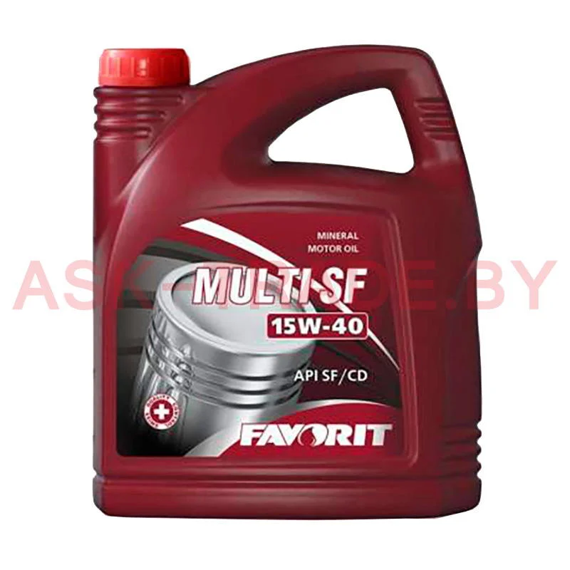 Масло 15W40  5л Favorit Multi SF дизель.   QR