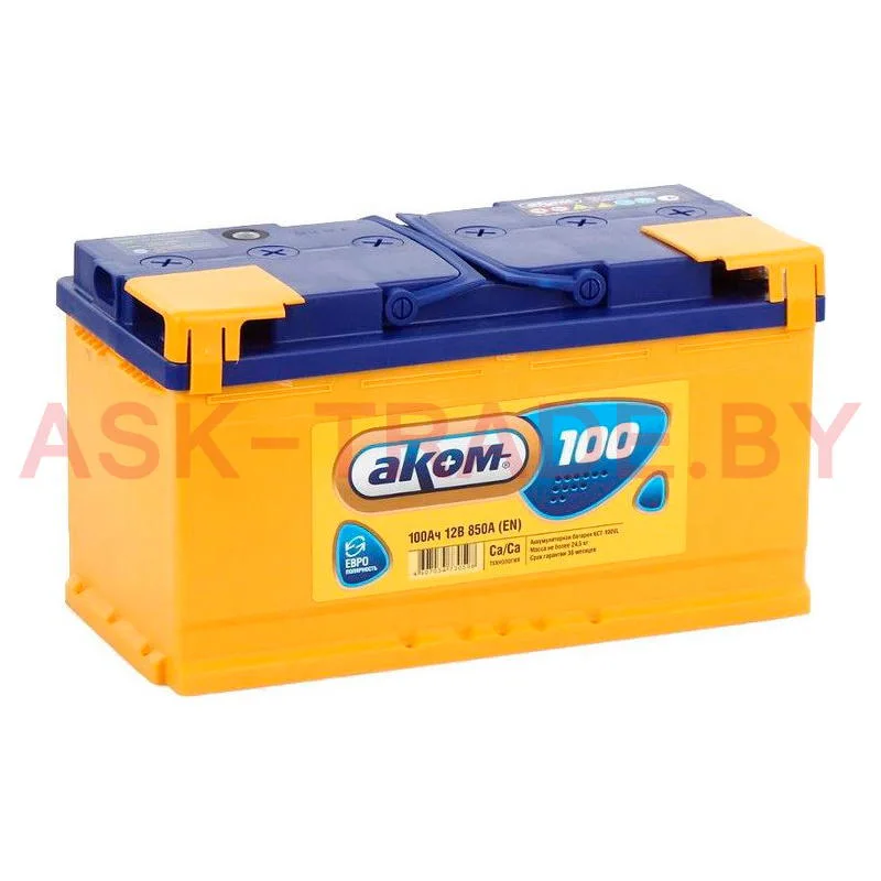 Аккумулятор 100 Akom (850А) РФ
