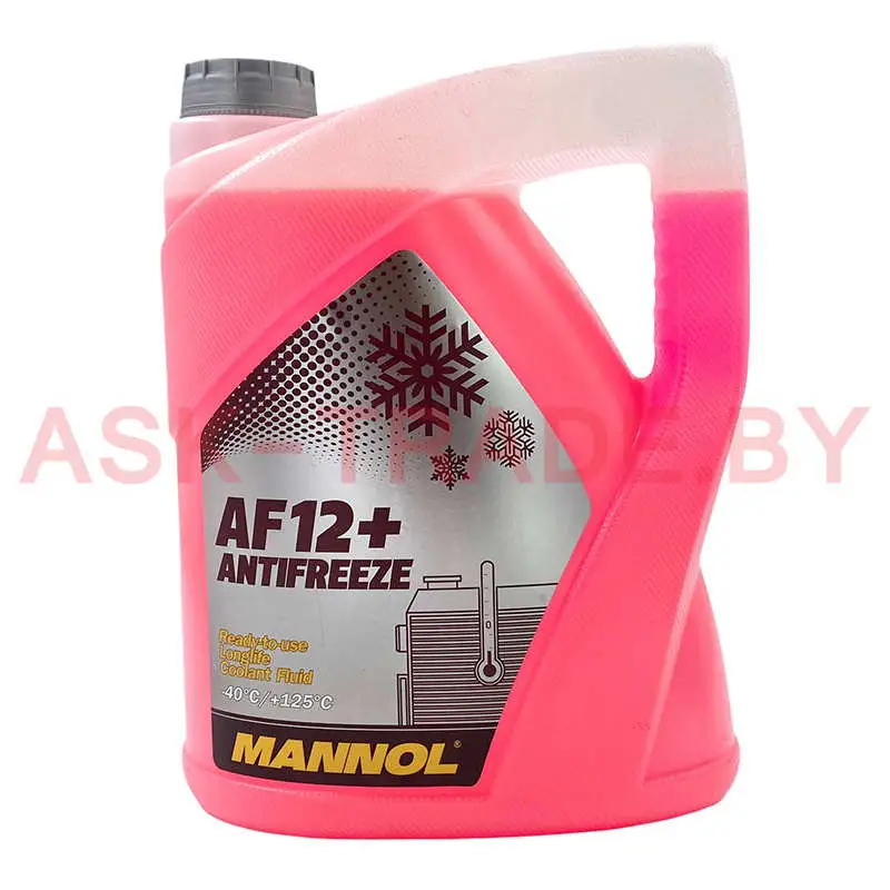 Антифриз красный  AFG12+   5,4кг MANNOL