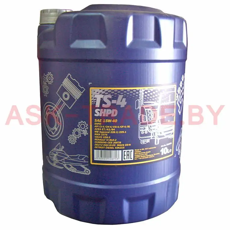 Масло 15W40 20л Mannol Truck Special TS-4