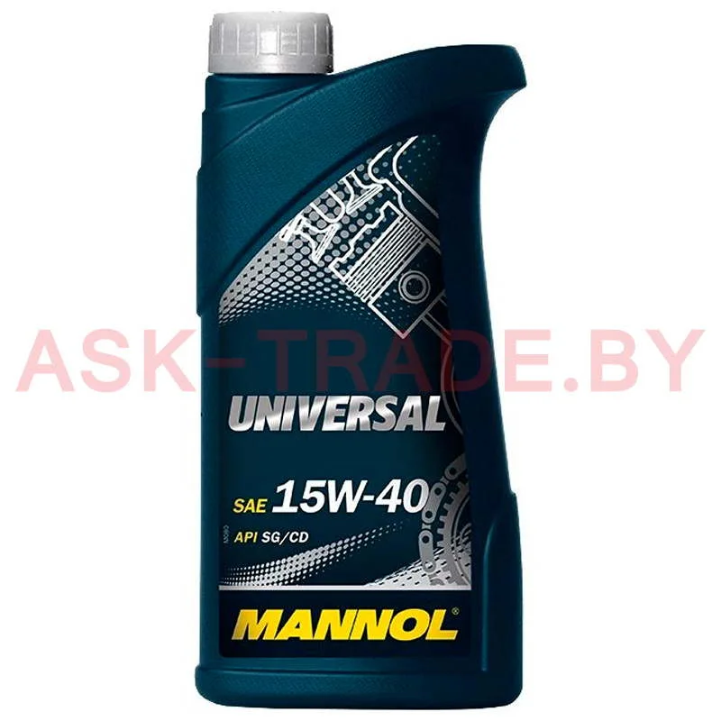 Масло 15W40  1л Mannol Universal