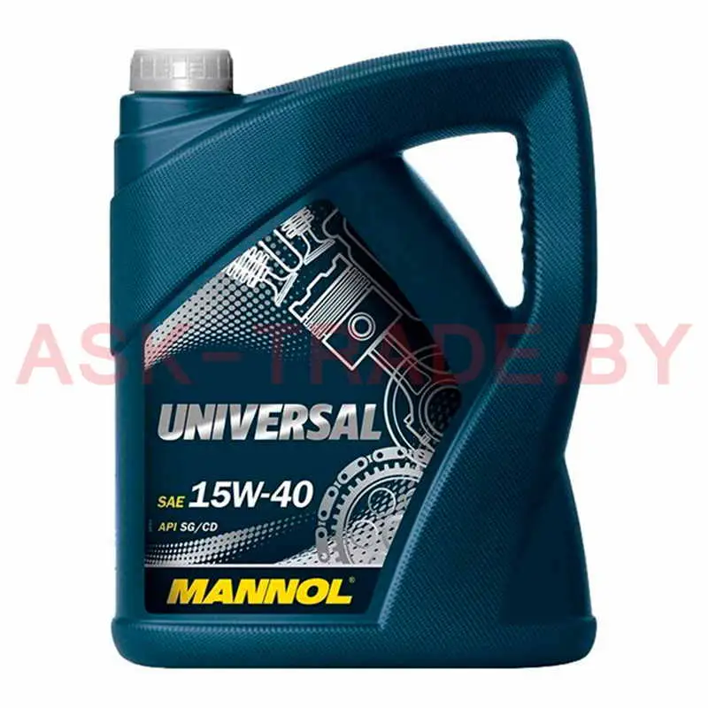 Масло 15W40  5л "Mannol Universal"
