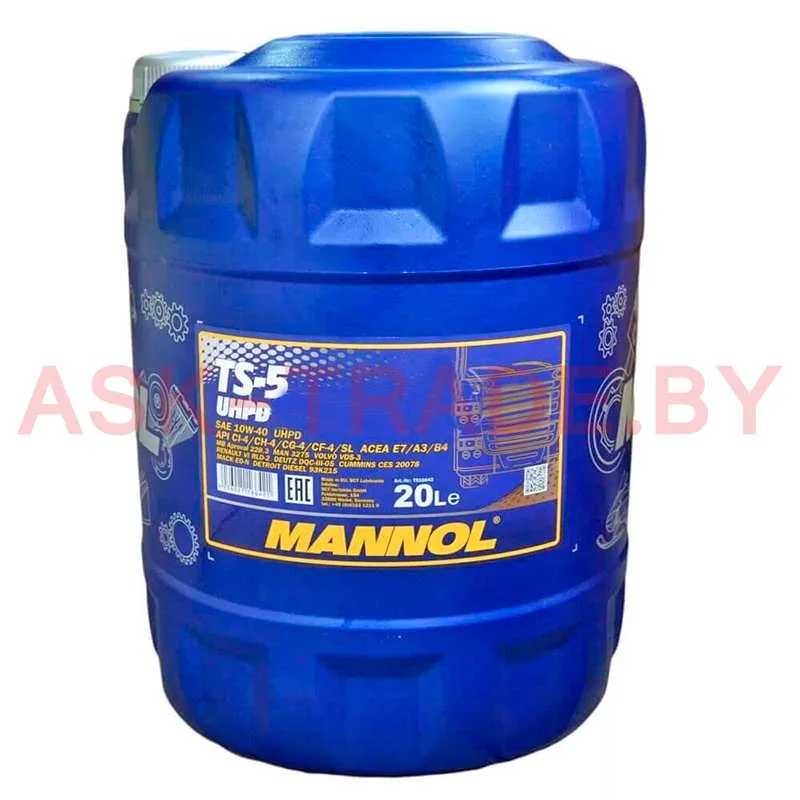 Масло 10W40 20л Mannol Truck Special TS-5   QR