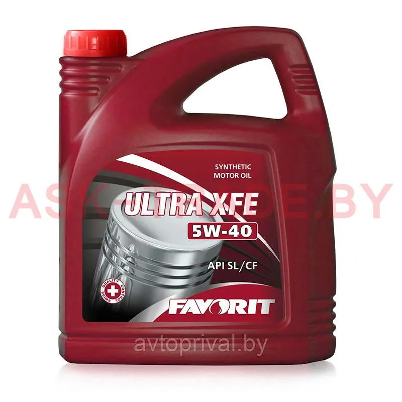 Масло 5W40 4л Favorit Ultra XFE   QR