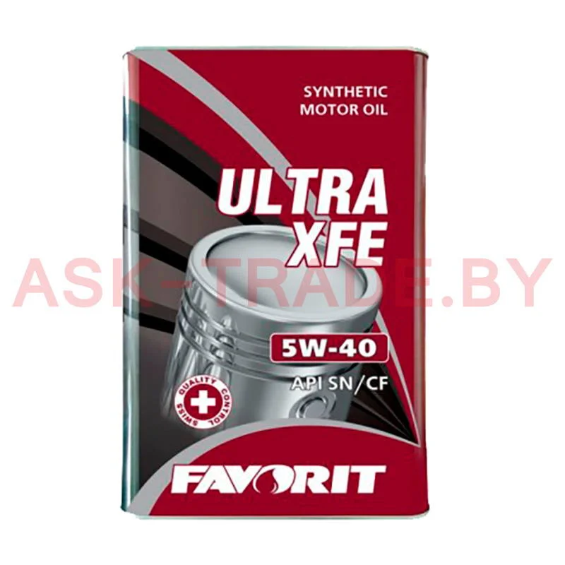 Масло 5W40 1л Favorit Ultra XFE   QR