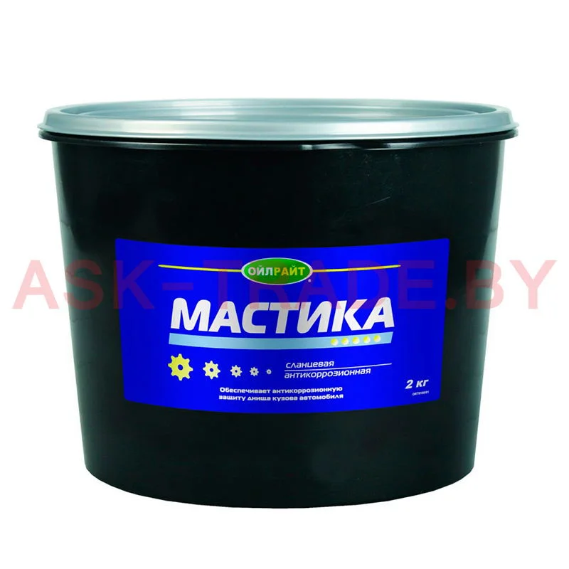 Мастика OILRIGHT сланцевая 2кг ведро