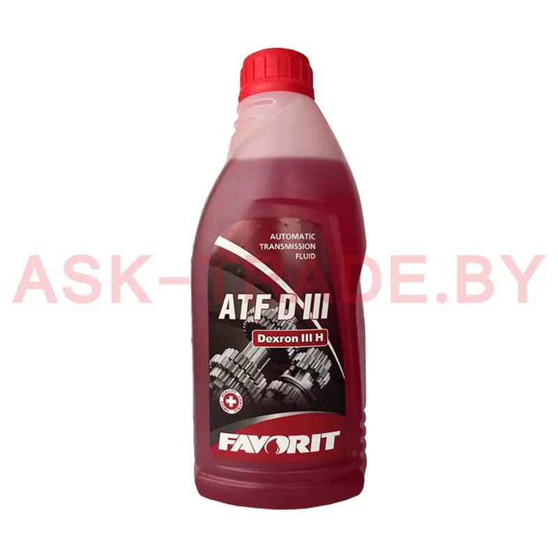 Масло ATF III гидрав. для авт. кор. передач 1л Favorit