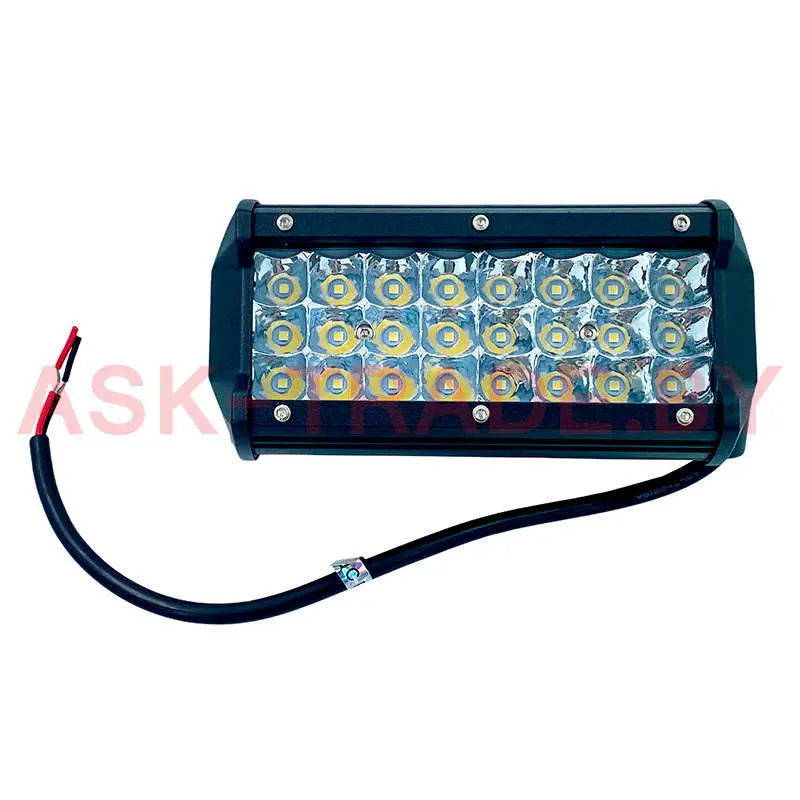 Фара рабочего света KW-243A-01 L=160 прямоуг.72W LED