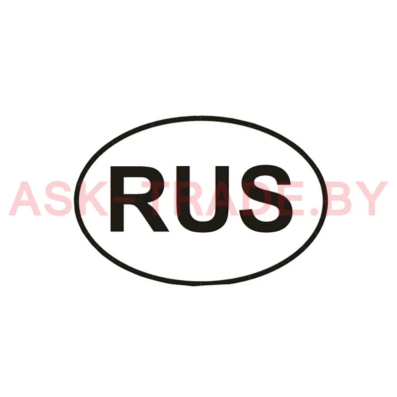 Наклейка "RUS"
