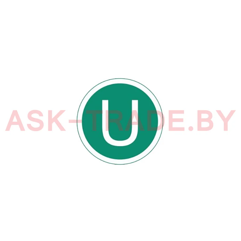 Наклейка "U"
