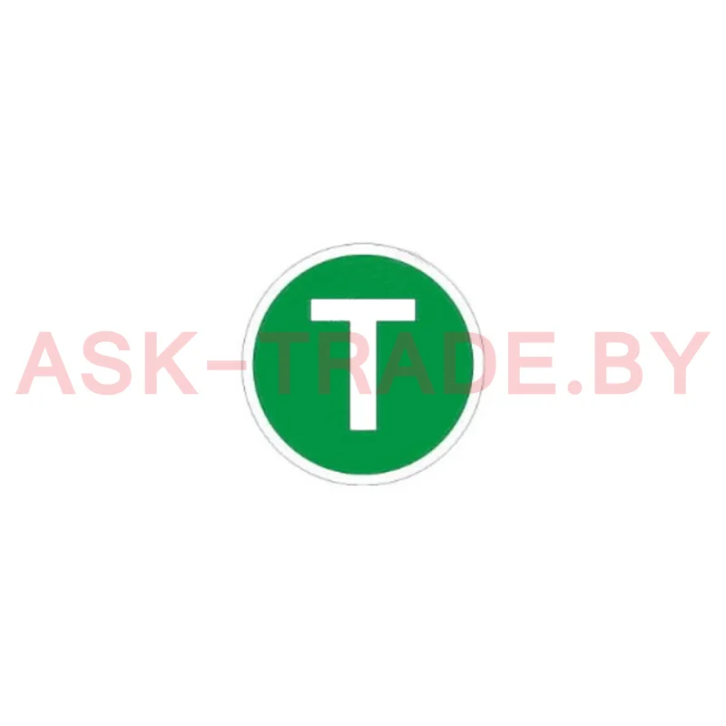 Наклейка "T"