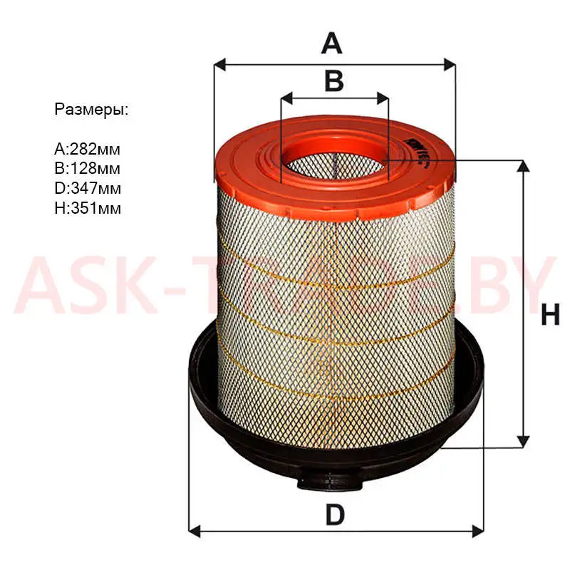 Фильтр воздушный АМ 465/3 "Filtron"