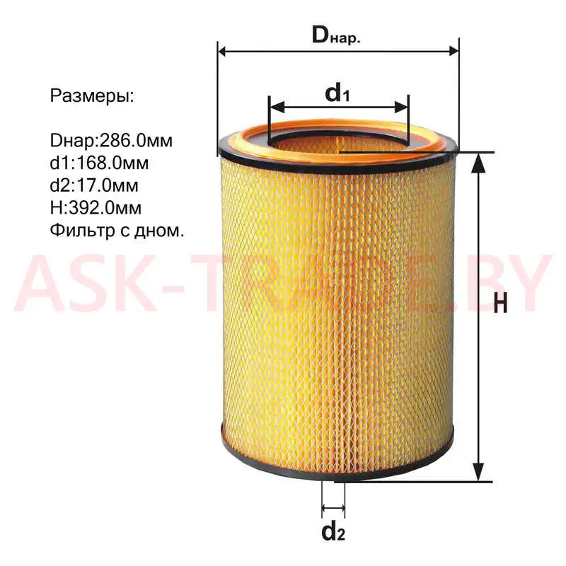 Фильтр воздушный В 4346М (DIFA)